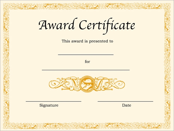 free certificate templates printable pdf